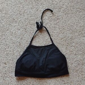 Mossimo Supply Co Black Halter Swim Top